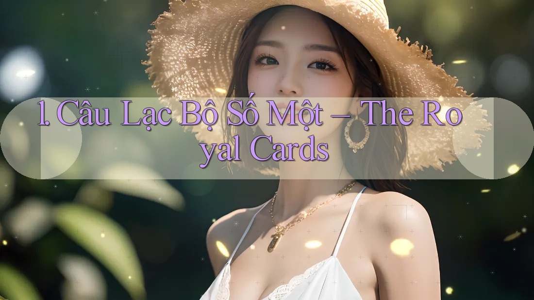 1. Câu Lạc Bộ Số Một – The Royal Cards