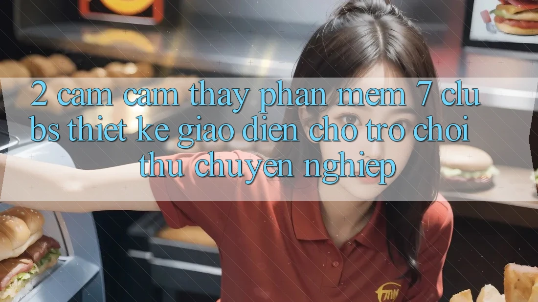 2. Cảm cảm thấy Phần mềm 7 clubs: Thiết kế Giao diện Cho Trò chơi Thủ Chuyên Nghiệp