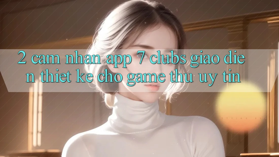 2. Cảm nhận App 7 clubs: Giao Diện Thiết Kế Cho Game Thủ Uy tín