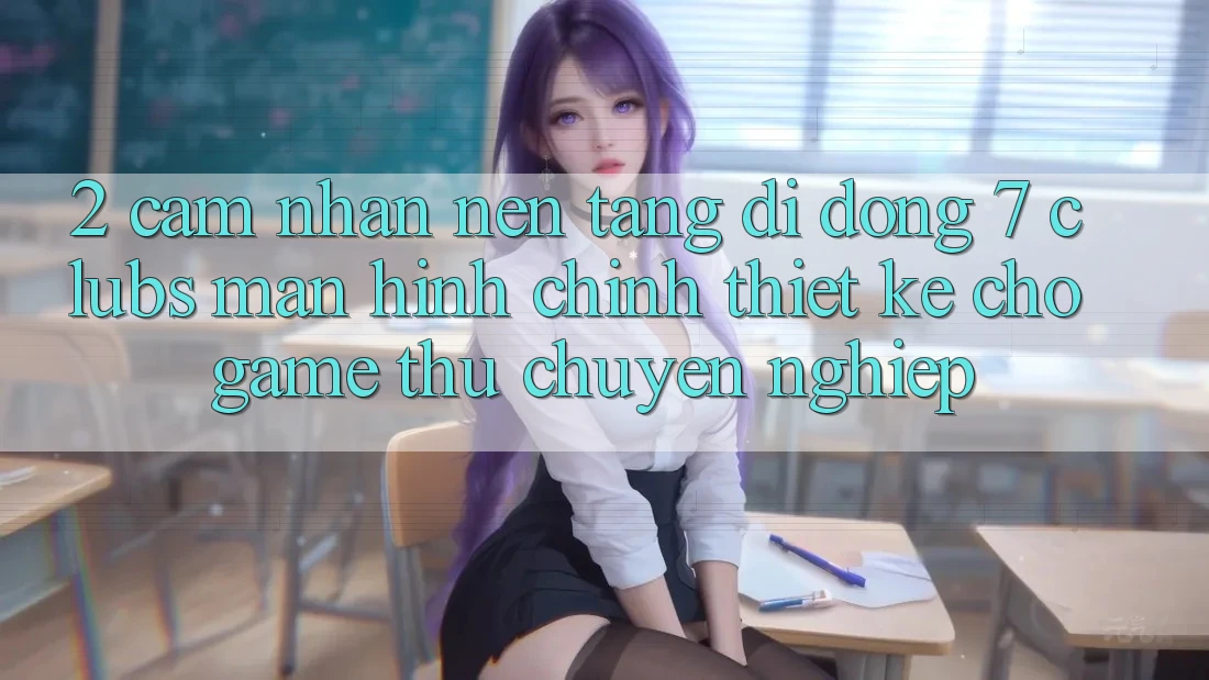 2. Cảm nhận Nền tảng di động 7 clubs: Màn hình chính Thiết Kế Cho Game Thủ Chuyên Nghiệp 2. Cảm nhận Nền tảng di động 7 clubs: Màn hình chính Thiết Kế Cho Game Thủ Chuyên Nghiệp