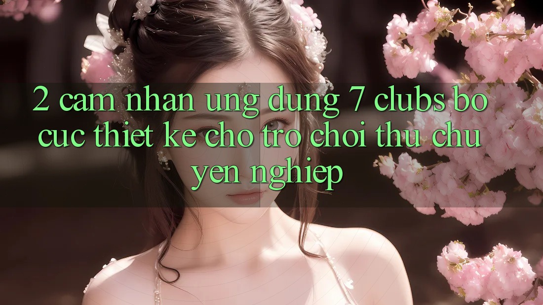 2. Cảm nhận Ứng Dụng 7 clubs: Bố cục Thiết Kế Cho Trò chơi Thủ Chuyên Nghiệp