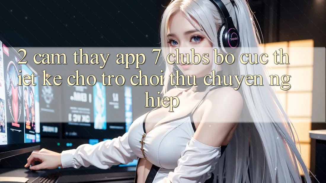 2. Cảm thấy App 7 clubs: Bố cục Thiết Kế Cho Trò chơi Thủ Chuyên Nghiệp