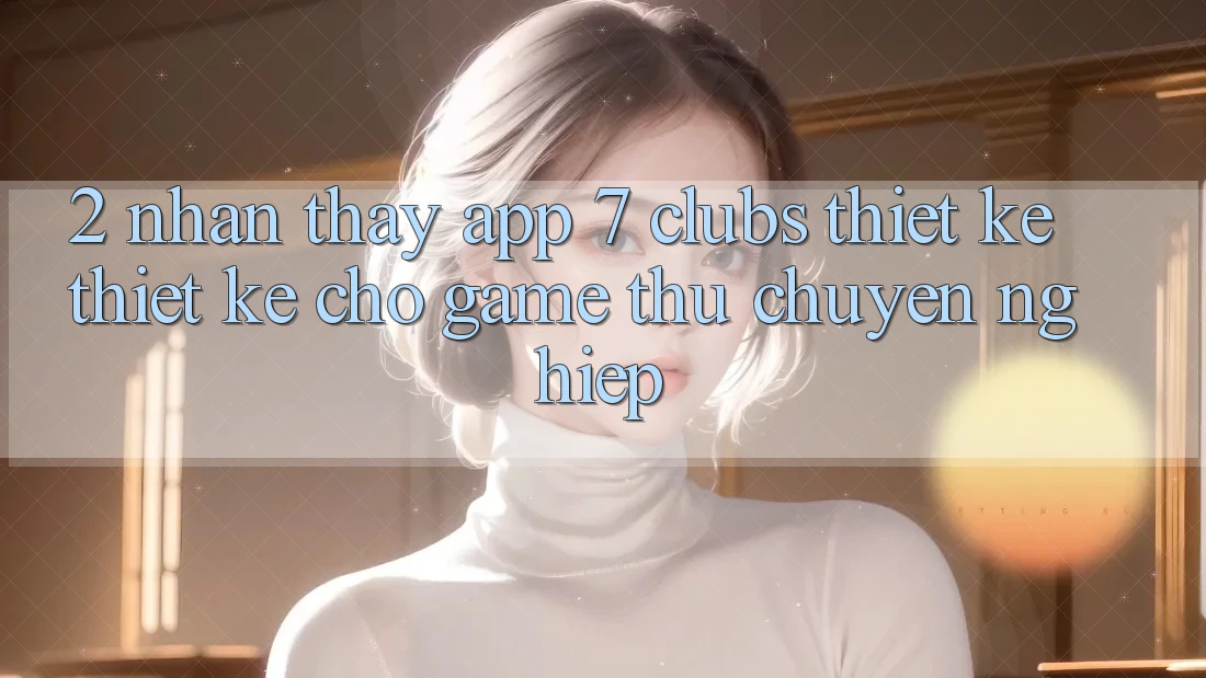 2. Nhận thấy App 7 clubs: Thiết kế Thiết Kế Cho Game Thủ Chuyên Nghiệp