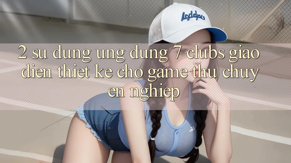 2. Sử dụng Ứng Dụng 7 clubs: Giao Diện Thiết Kế Cho Game Thủ Chuyên Nghiệp