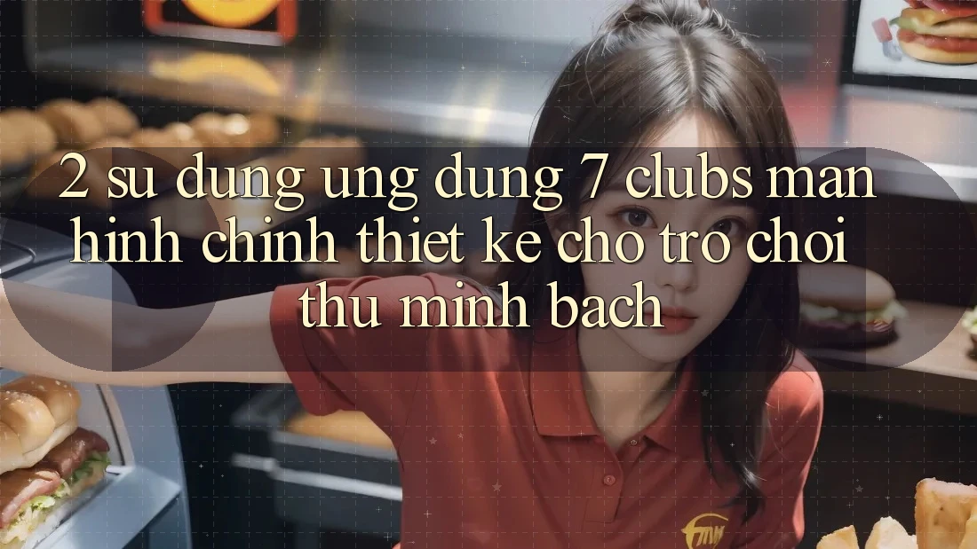 2. Sử dụng Ứng Dụng 7 clubs: Màn hình chính Thiết Kế Cho Trò chơi Thủ Minh bạch