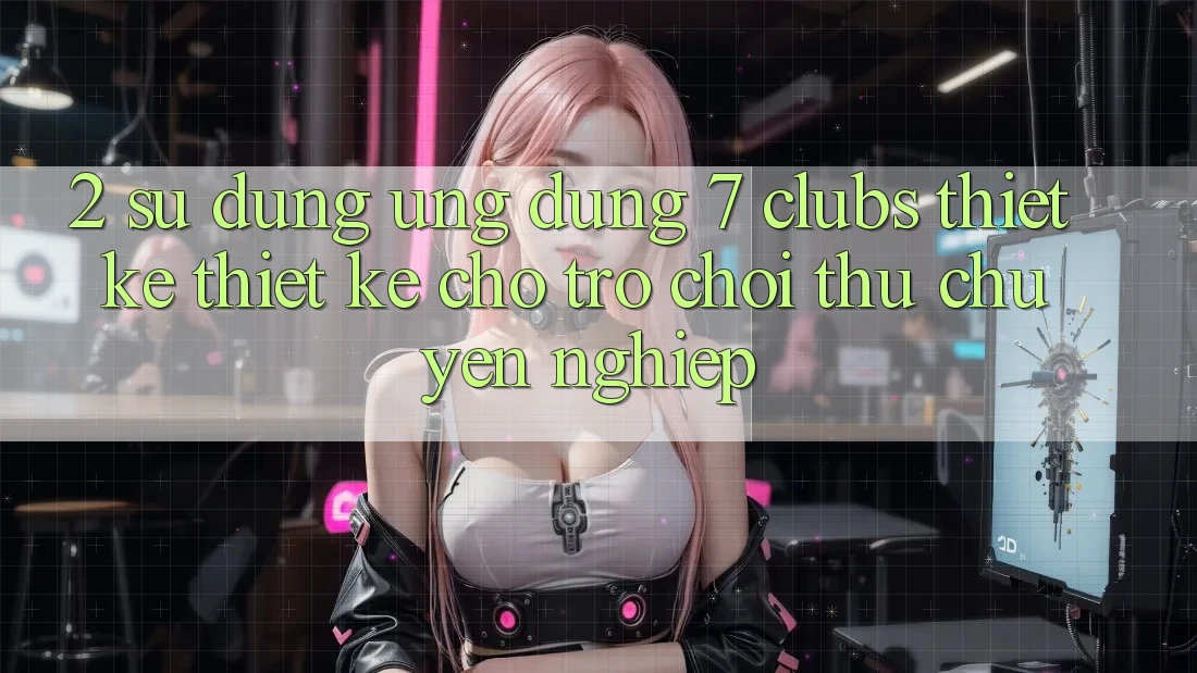 2. Sử dụng Ứng Dụng 7 clubs: Thiết kế Thiết Kế Cho Trò chơi Thủ Chuyên Nghiệp