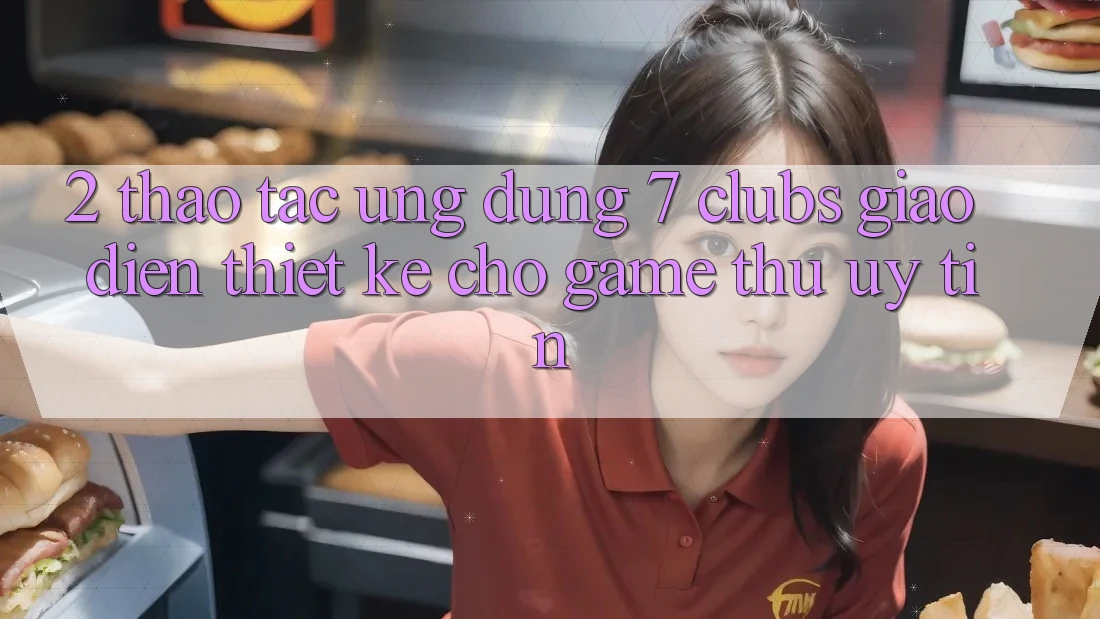 2. Thao tác Ứng Dụng 7 clubs: Giao Diện Thiết Kế Cho Game Thủ Uy tín