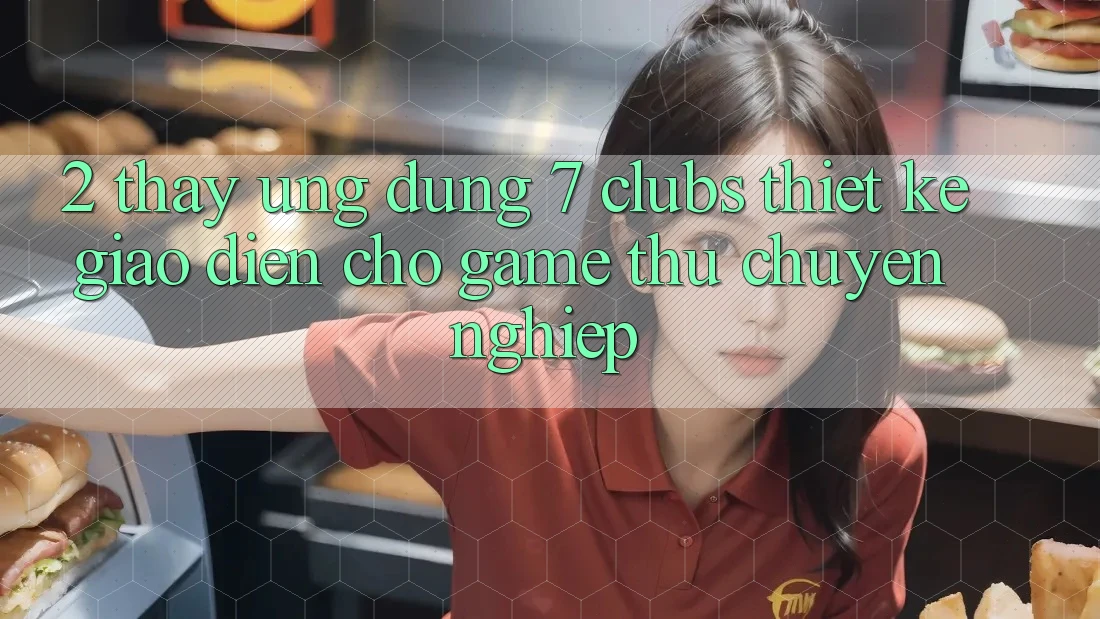 2. Thấy Ứng Dụng 7 clubs: Thiết kế Giao diện Cho Game Thủ Chuyên nghiệp