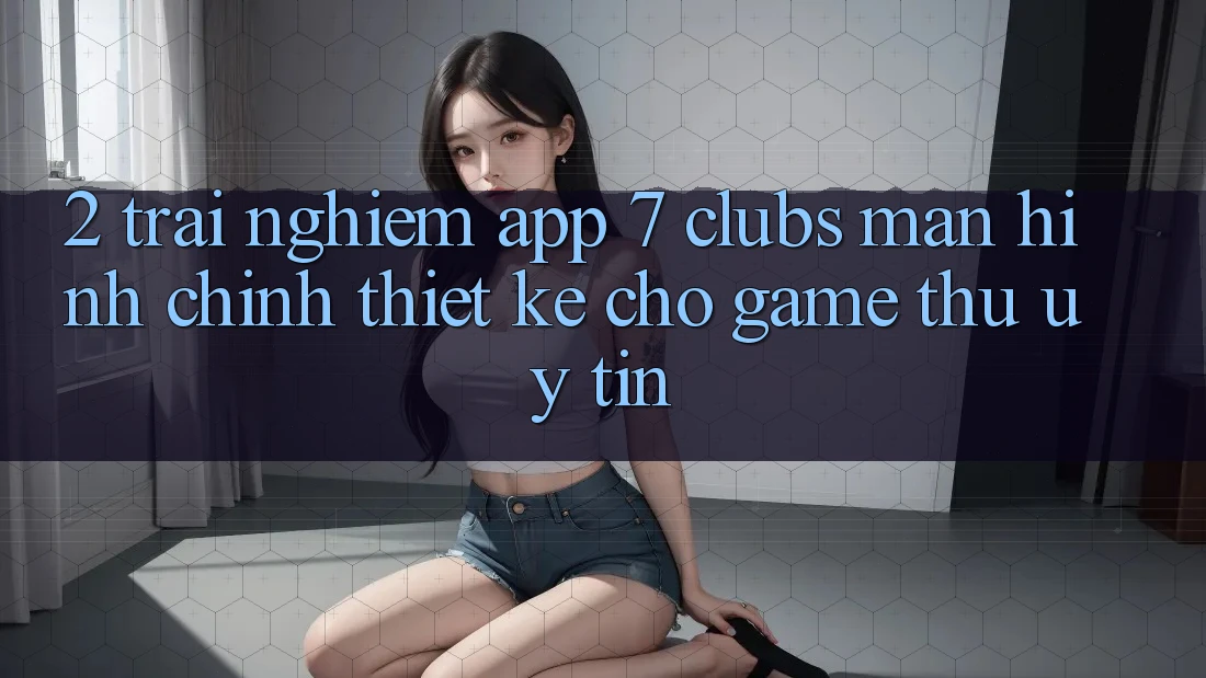 2. Trải Nghiệm App 7 clubs: Màn hình chính Thiết Kế Cho Game Thủ Uy tín