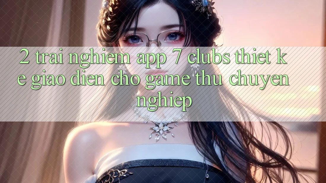 2. Trải Nghiệm App 7 clubs: Thiết kế Giao diện Cho Game Thủ Chuyên Nghiệp