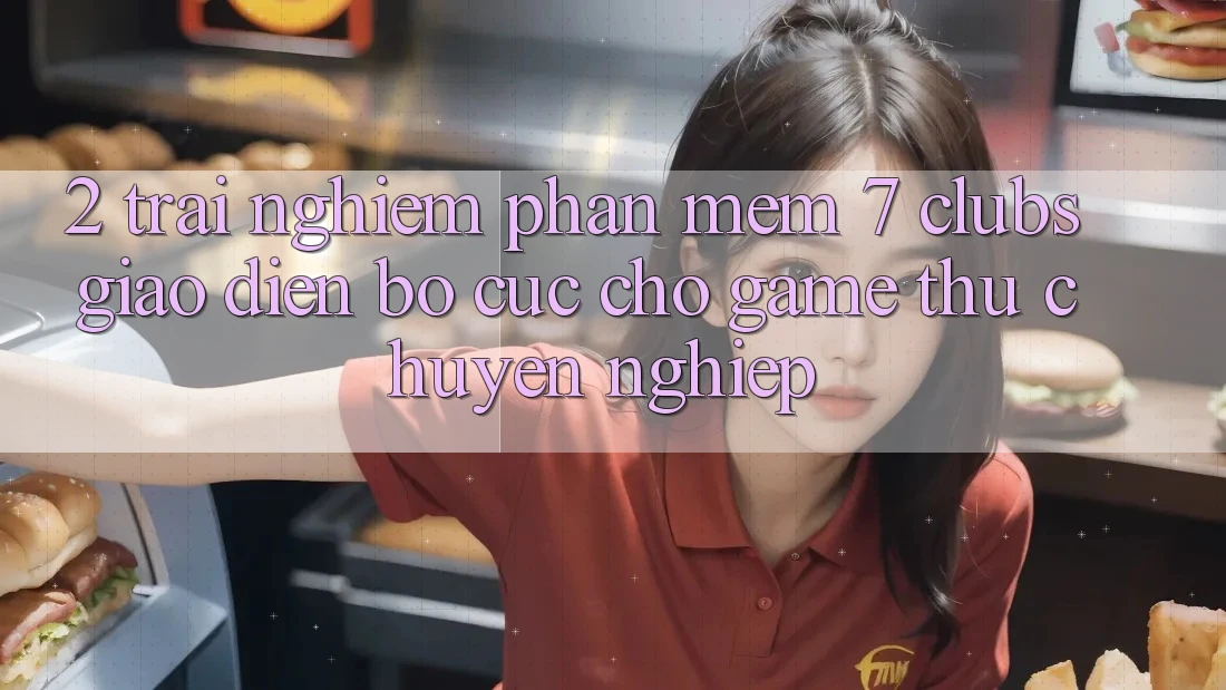 2. Trải Nghiệm Phần mềm 7 clubs: Giao Diện Bố cục Cho Game Thủ Chuyên Nghiệp