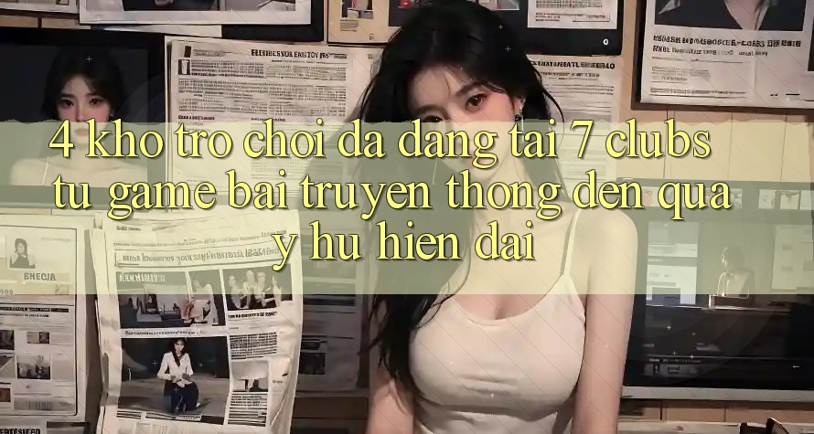 4. Kho Trò chơi Đa Dạng Tại 7 clubs: Từ Game Bài Truyền Thống Đến Quay hũ Hiện Đại 4. Kho Trò chơi Đa Dạng Tại 7 clubs: Từ Game Bài Truyền Thống Đến Quay hũ Hiện Đại