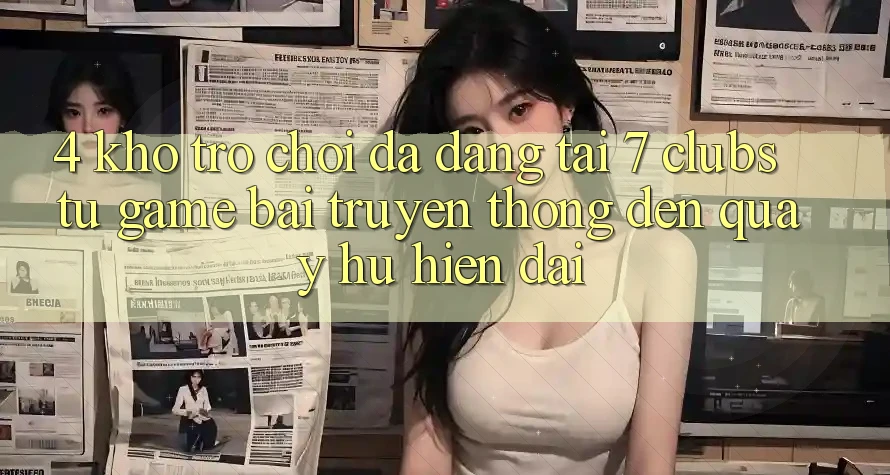 4. Kho Trò chơi Đa Dạng Tại 7 clubs: Từ Game Bài Truyền Thống Đến Quay hũ Hiện Đại