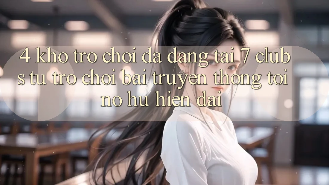 4. Kho Trò chơi Đa Dạng Tại 7 clubs: Từ Trò chơi Bài Truyền Thống Tới Nổ hũ Hiện Đại