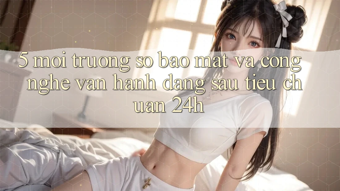 5. Môi trường số Bảo Mật Và Công Nghệ Vận Hành Đằng Sau Tiêu Chuẩn 24h 5. Môi trường số Bảo Mật Và Công Nghệ Vận Hành Đằng Sau Tiêu Chuẩn 24h