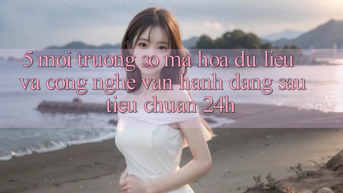 5. Môi trường số Mã hóa dữ liệu Và Công Nghệ Vận Hành Đằng Sau Tiêu Chuẩn 24h
