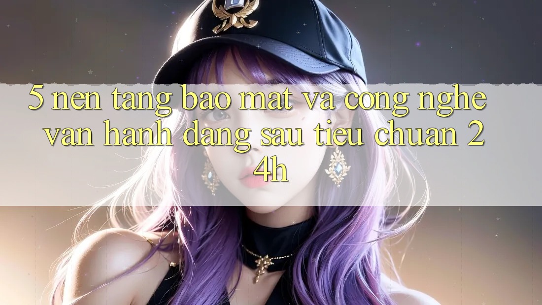 5. Nền tảng Bảo Mật Và Công Nghệ Vận Hành Đằng Sau Tiêu Chuẩn 24h