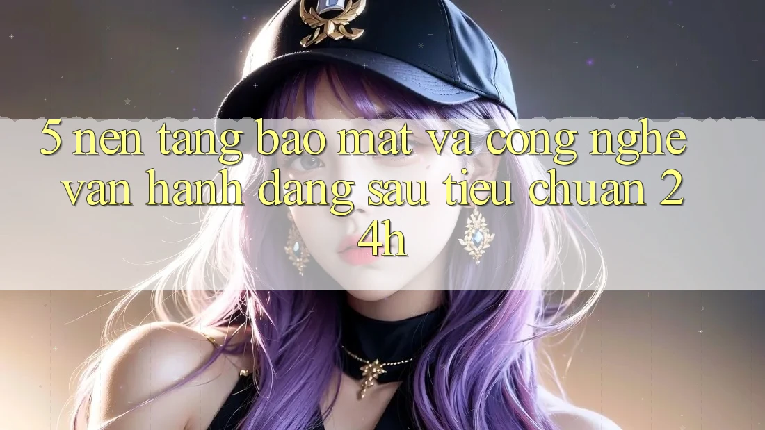 5. Nền tảng Bảo Mật Và Công Nghệ Vận Hành Đằng Sau Tiêu Chuẩn 24h