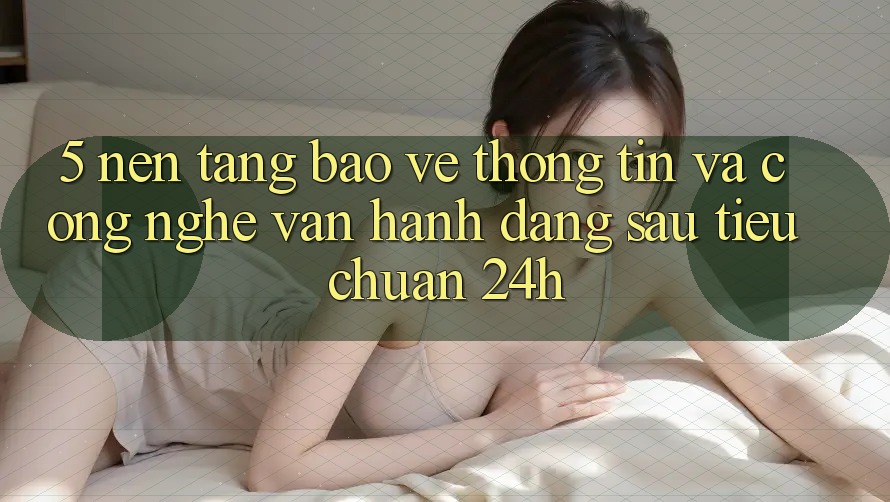 5. Nền tảng Bảo vệ thông tin Và Công Nghệ Vận Hành Đằng Sau Tiêu Chuẩn 24h