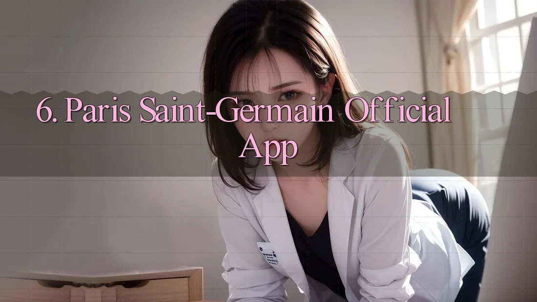 6. Paris Saint-Germain Official App