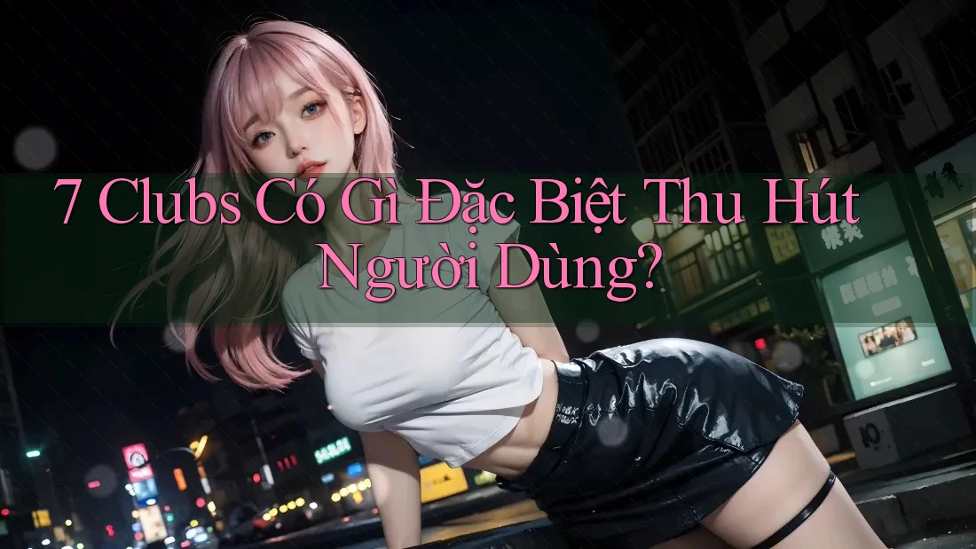7 Clubs Có Gì Đặc Biệt Thu Hút Người Dùng?