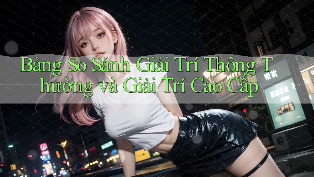 Bảng So Sánh Giải Trí Thông Thường và Giải Trí Cao Cấp