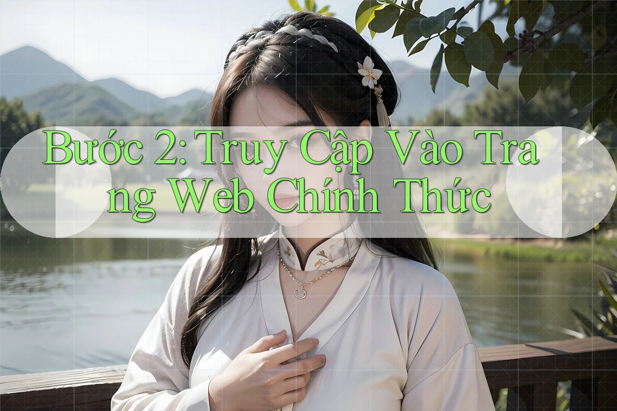 Bước 2: Truy cập vào trang web chính thức