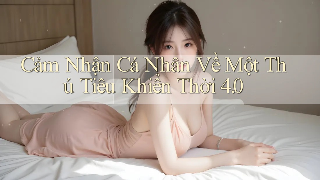 Cảm Nhận Cá Nhân Về Một Thú Tiêu Khiển Thời 4. 0