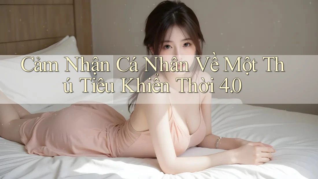 Cảm Nhận Cá Nhân Về Một Thú Tiêu Khiển Thời 4. 0