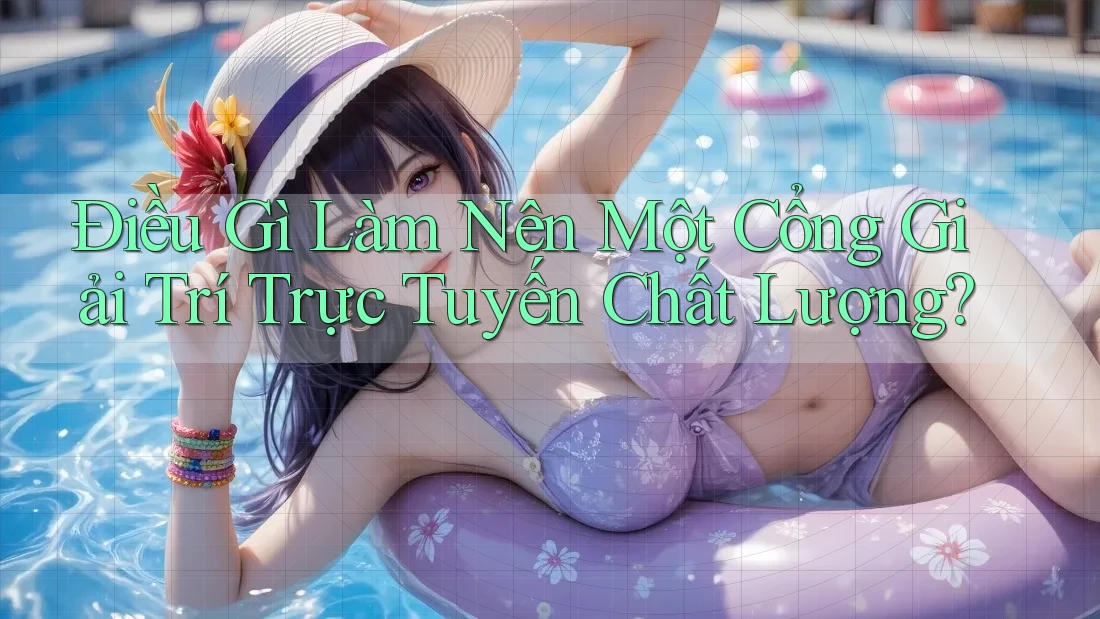 Điều Gì Làm Nên Một Cổng Giải Trí Trực Tuyến Chất Lượng?