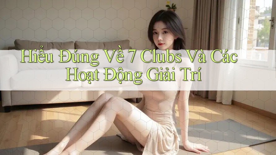 Hiểu Đúng Về 7 Clubs Và Các Hoạt Động Giải Trí