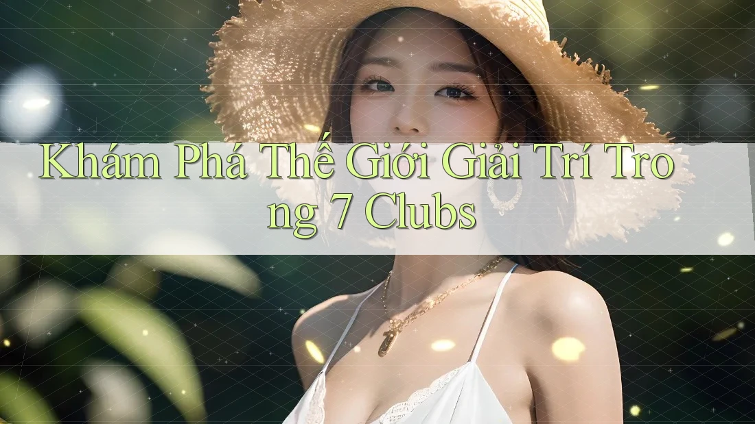 Khám Phá Thế Giới Giải Trí Trong 7 Clubs
