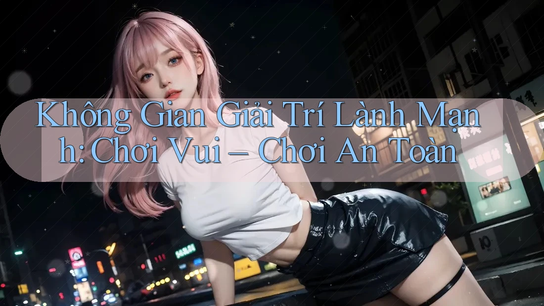 Không Gian Giải Trí Lành Mạnh: Chơi Vui, Chơi An Toàn