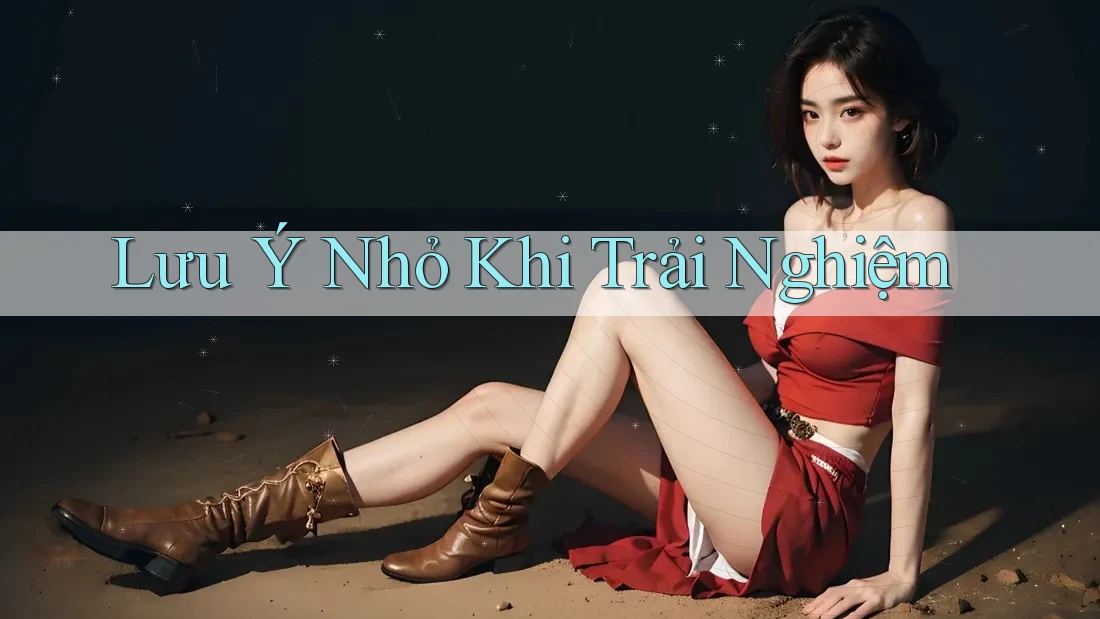 Lưu Ý Nhỏ Khi Trải Nghiệm