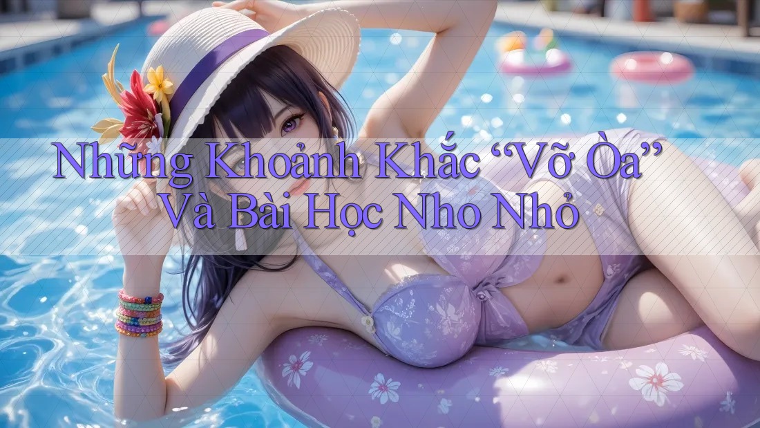 Những Khoảnh Khắc “Vỡ Òa” Và Bài Học Nho Nhỏ Những Khoảnh Khắc “Vỡ Òa” Và Bài Học Nho Nhỏ