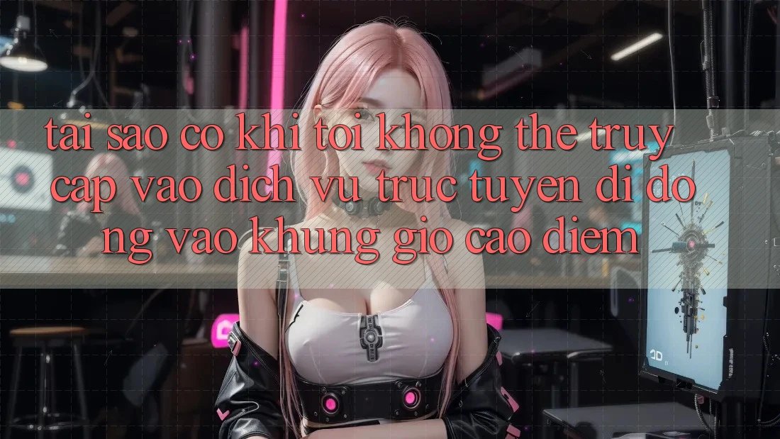 Tại sao có khi tôi không thể truy cập vào dịch vụ trực tuyến di động vào khung giờ cao điểm?