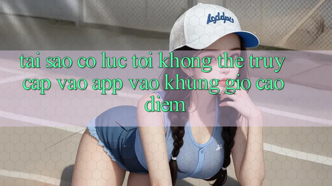 Tại sao có lúc tôi không thể truy cập vào app vào khung giờ cao điểm?
