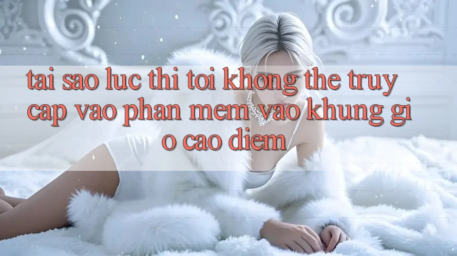 Tại sao lúc thì tôi không thể truy cập vào phần mềm vào khung giờ cao điểm?