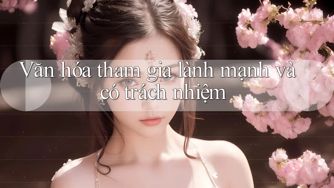 Văn hóa tham gia lành mạnh và có trách nhiệm